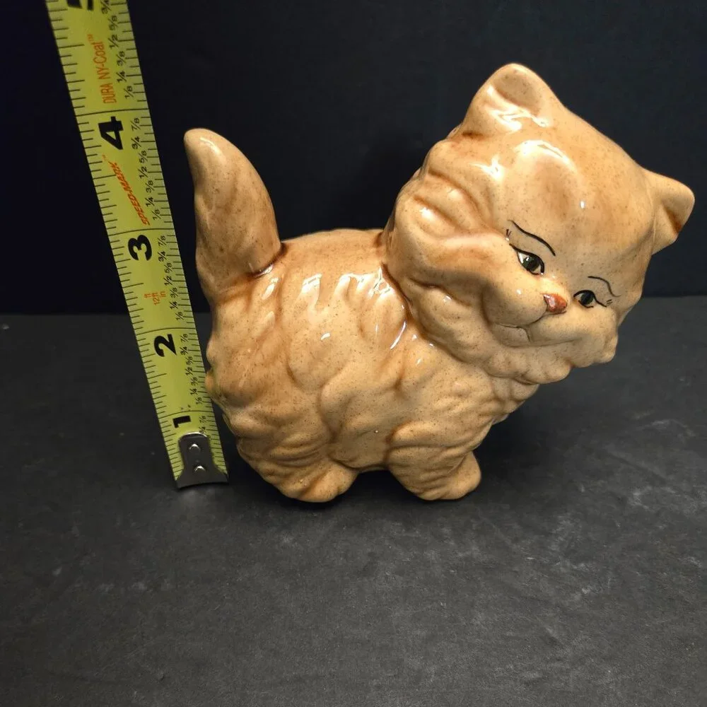 VINTAGE CERAMIC KITTEN - Picture 6 of 6